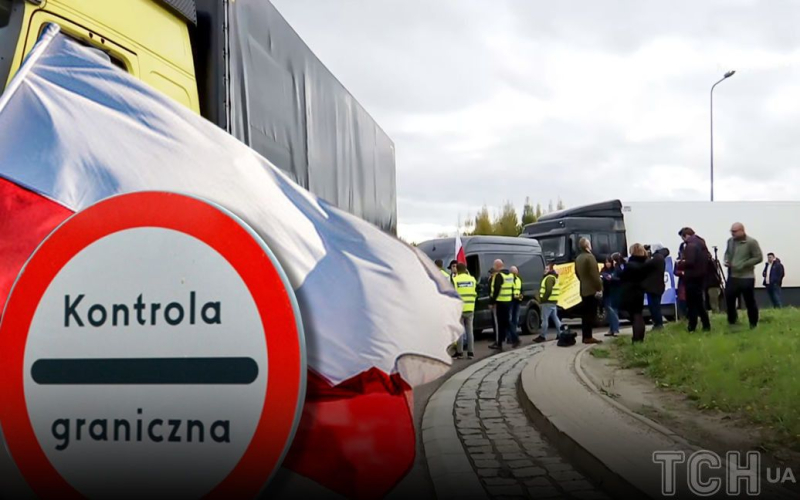 Блокада на границе с Польшей: один из пунктов пропуска будет открыт для проезда грузовиков