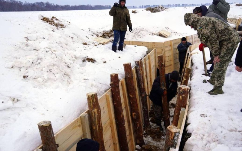 Чтобы наши солдаты выживали: в Украине началось строительство капитальных оборонных укреплений (фото)