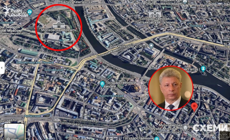 У жены Бойко есть элитная квартира в центре Москвы стоимостью 77 млн грн — Схемы
