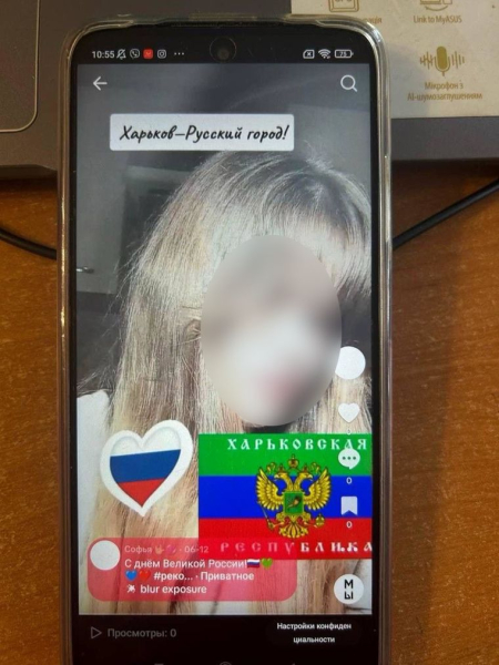 Харьковской школьнице, которая расклеивала российскую символику, хотят запретить пользоваться соцсетями